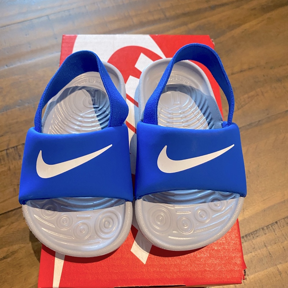 Nike Kawa Baby Slide Sandal - Blue